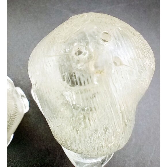 Duckling Salt Pepper Shakers Set Acrylic Vintage Duck 3 Inches Taiwan Kitchen - Picture 6 of 16